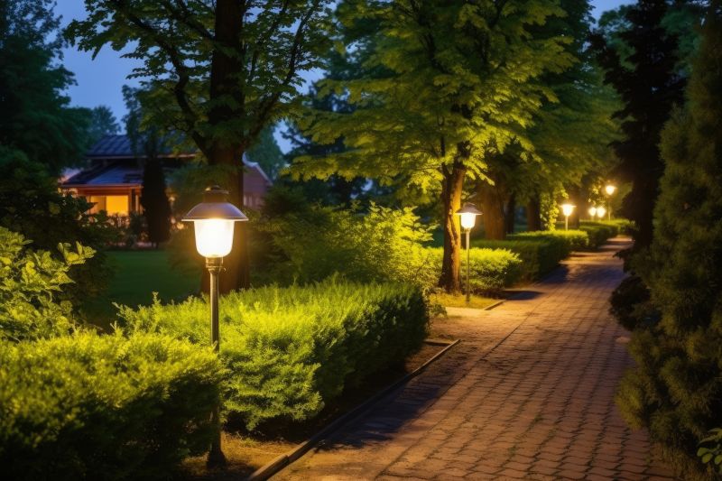 Pathway Lights Installation