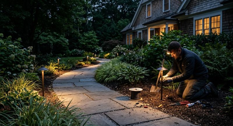 Walkway Lighting Installation in Prescott Valley, AZ