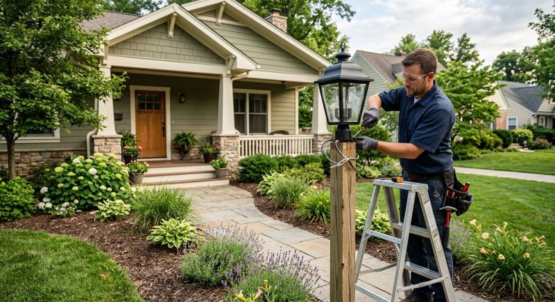 Yard Lights Installation in Provo, UT